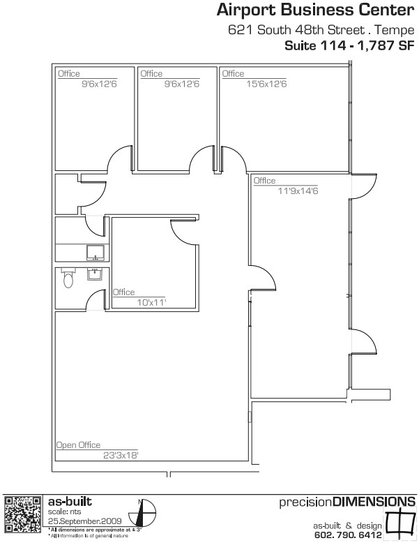 637 S 48th St, Tempe, AZ à louer Plan d  tage- Image 1 de 1