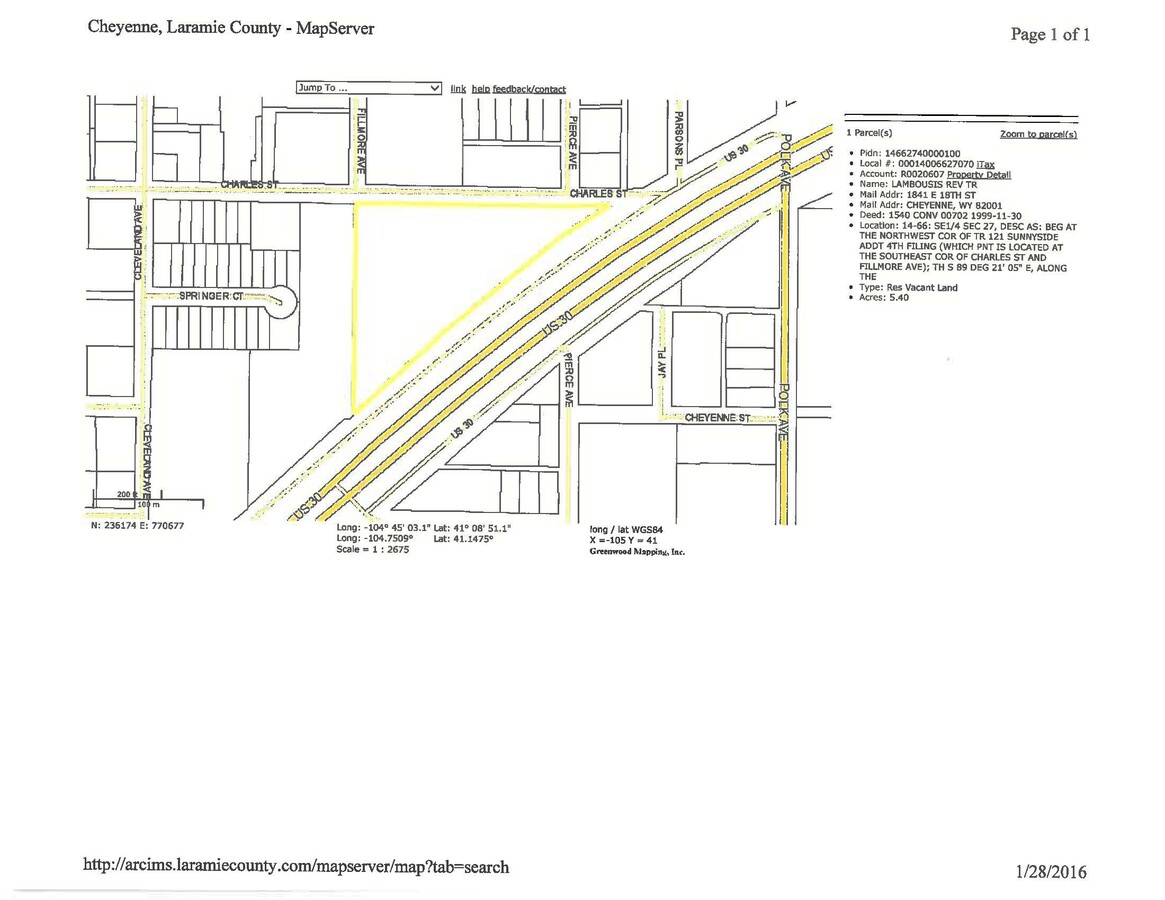 Plat Map