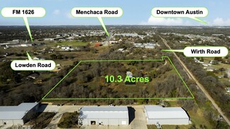 Plus de détails pour 12406 Wirth Dr, Manchaca, TX - Terrain à vendre