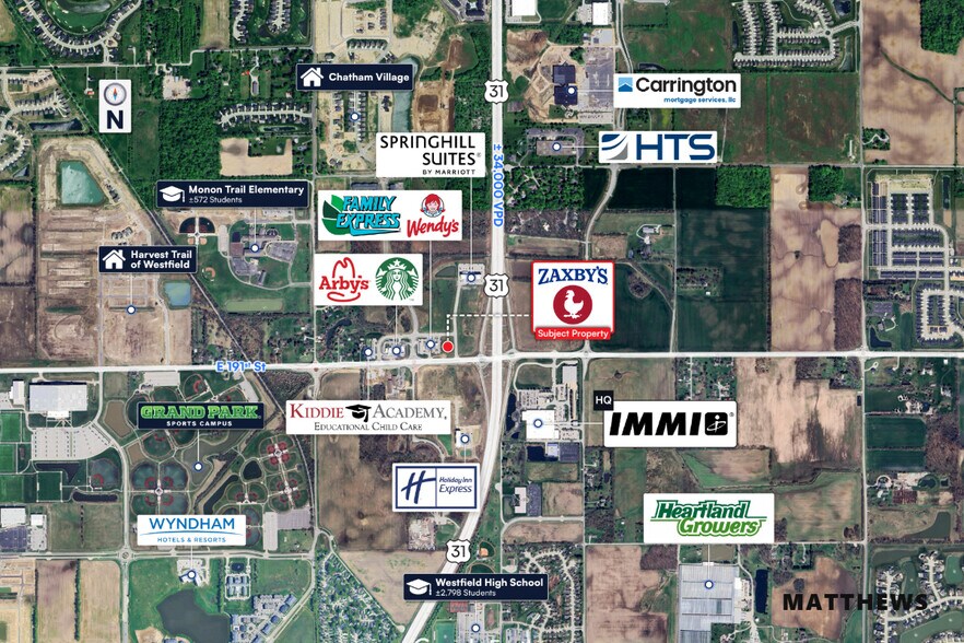 1533 Chatham Commons Blvd, Westfield, IN à vendre - Photo du bâtiment - Image 2 de 2