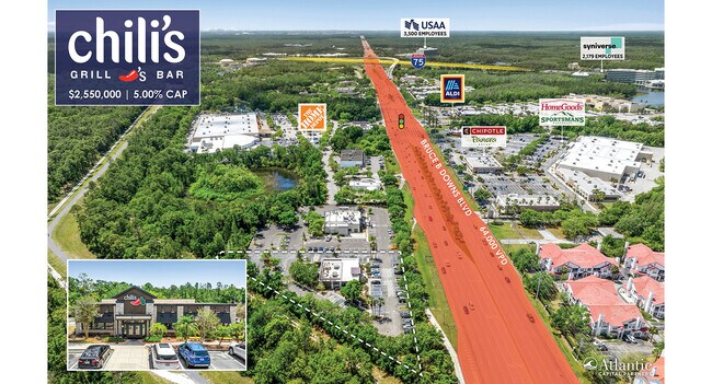 Plus de détails pour 17643 Bruce B Downs Blvd, Tampa, FL - Commerce de détail à vendre
