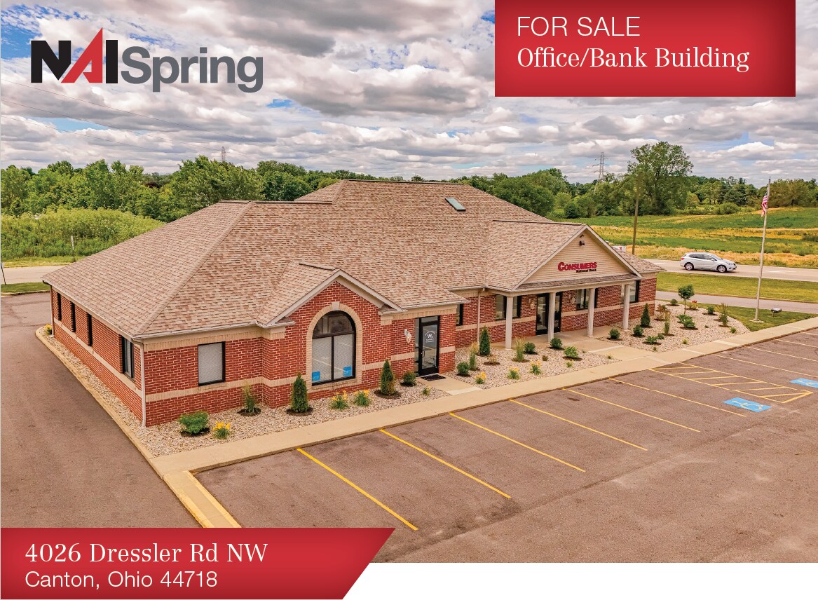 4024-4026 Dressler Rd NW, Canton, OH à vendre Photo du bâtiment- Image 1 de 11