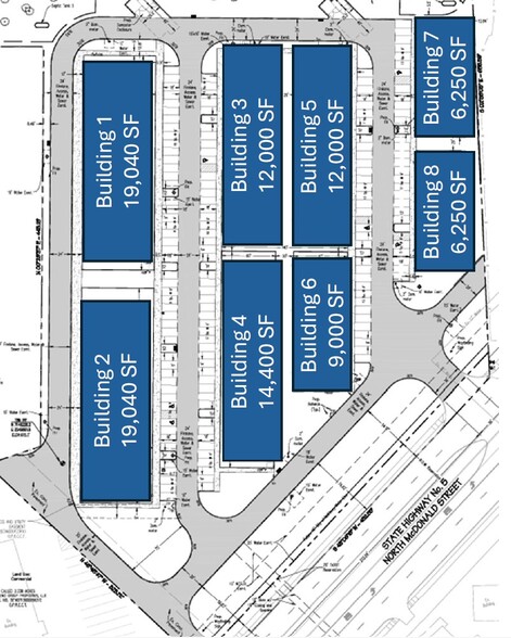 6201 N McDonald St, Melissa, TX for lease - Site Plan - Image 3 of 3