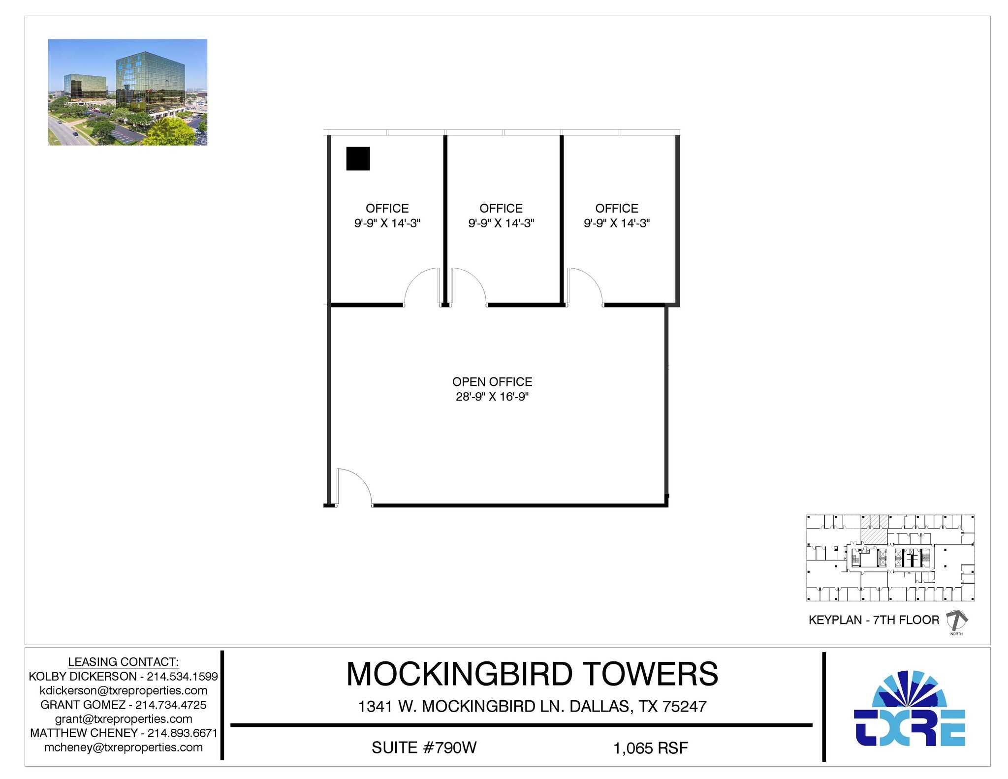 1341 W Mockingbird Ln, Dallas, TX for lease Floor Plan- Image 1 of 1