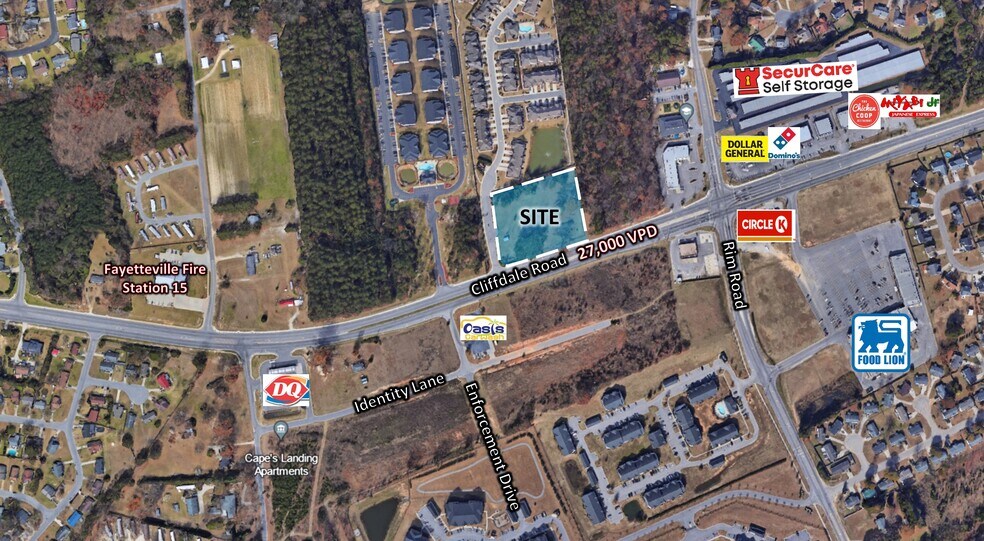 8270 Cliffdale Rd, Fayetteville, NC à vendre - Photo du bâtiment - Image 2 de 5