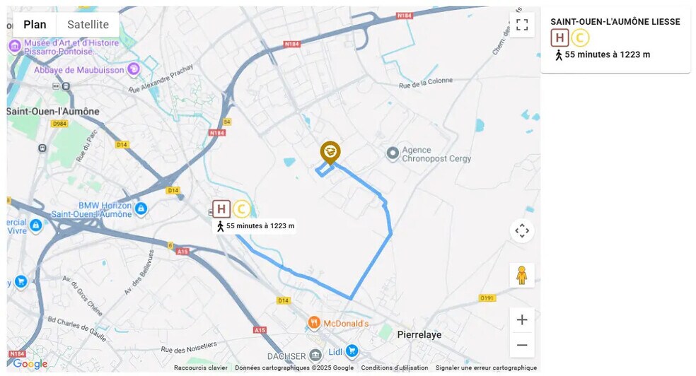 Industriel dans SAINT-OUEN-L'AUMONE à louer - Photo du bâtiment - Image 2 de 5