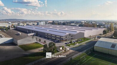 Meyzieu, RHO - Aerial  map view - Image1