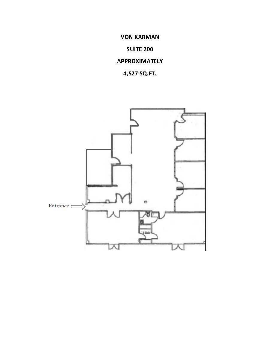 4701 Von Karman Ave, Newport Beach, CA à louer Plan d  tage- Image 1 de 1