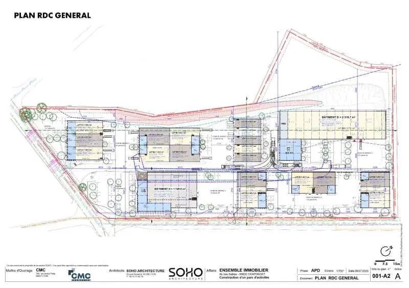 11 Route Des Sables, Chaponost for lease Site Plan- Image 1 of 8