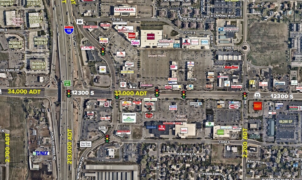 138-256 E 12300 S, Draper, UT for lease - Building Photo - Image 1 of 3