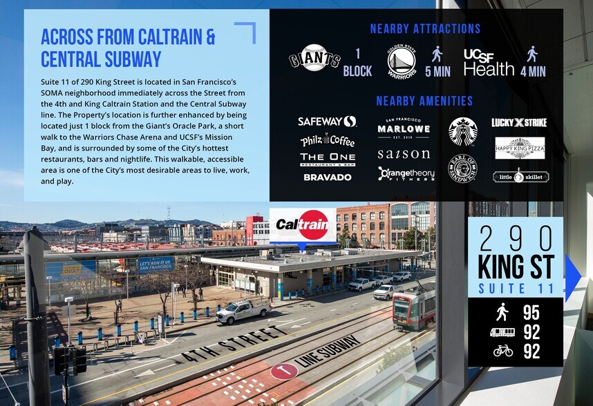 290 King St, San Francisco, CA à louer - Photo du bâtiment - Image 3 de 11