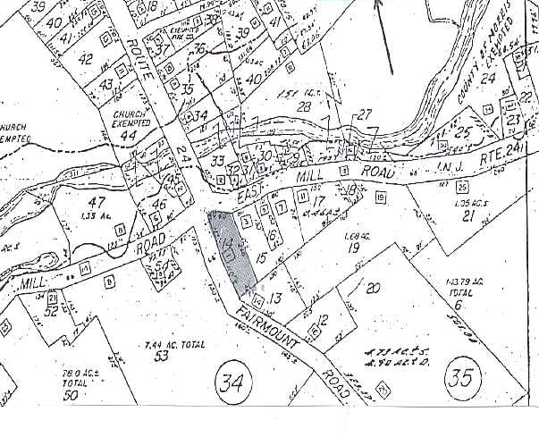 1 E Mill Rd, Long Valley, NJ à louer - Plan cadastral - Image 2 de 3