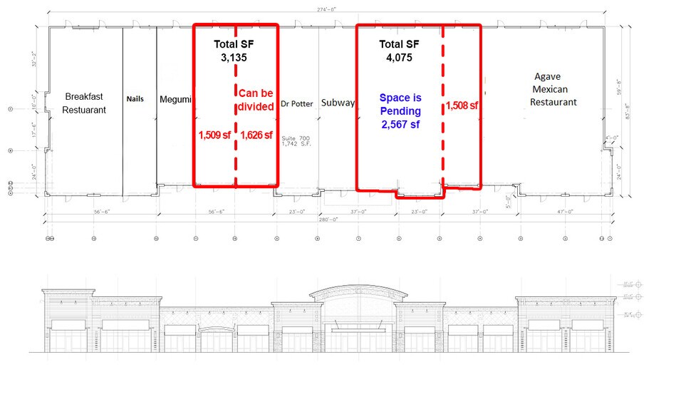 5881 W Broadway, McCordsville, IN à louer - Photo du bâtiment - Image 3 de 3