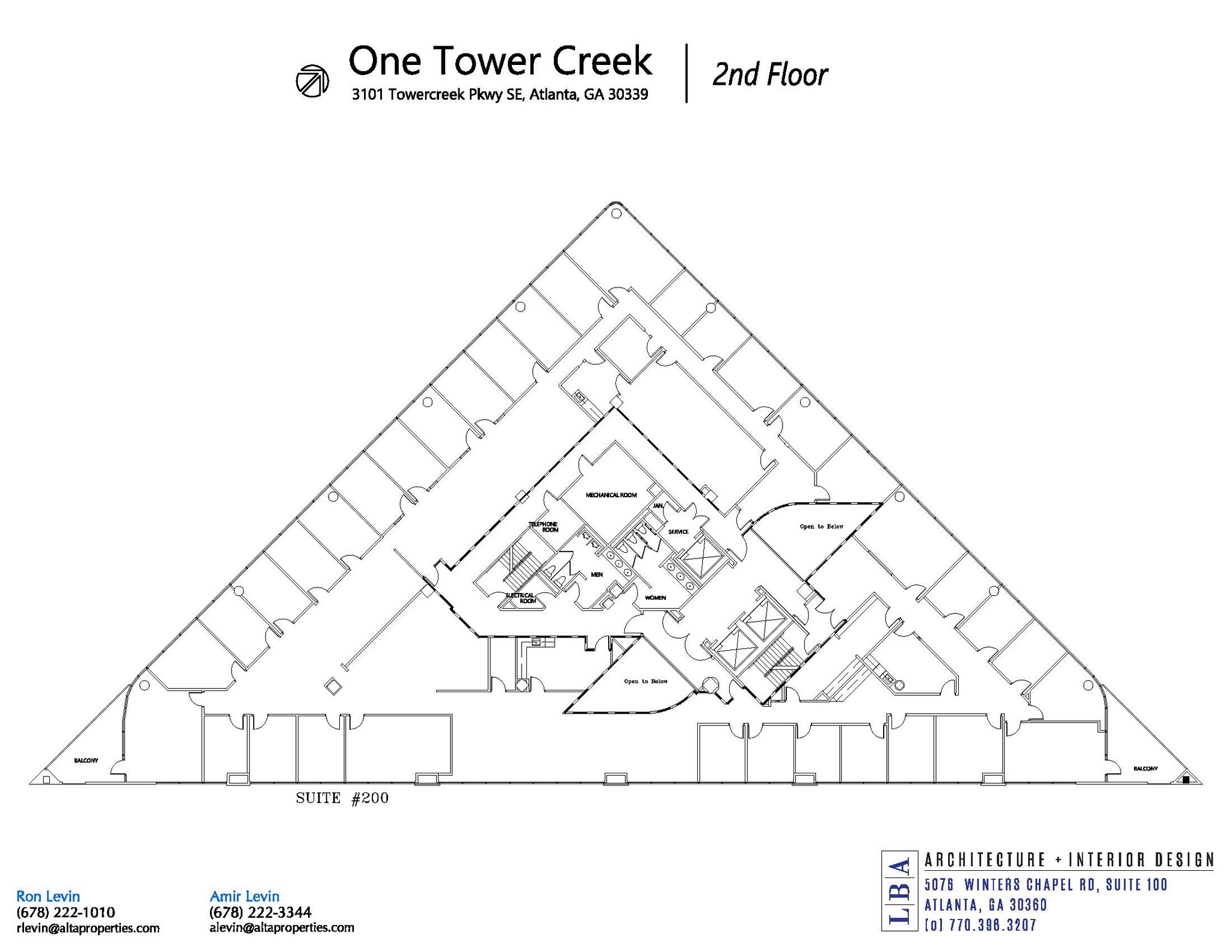 3101 Towercreek Pkwy SE, Atlanta, GA à louer Plan d  tage- Image 1 de 1