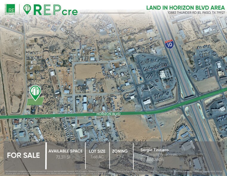 10883 Thunder Rd, El Paso, TX for sale - Primary Photo - Image 1 of 1