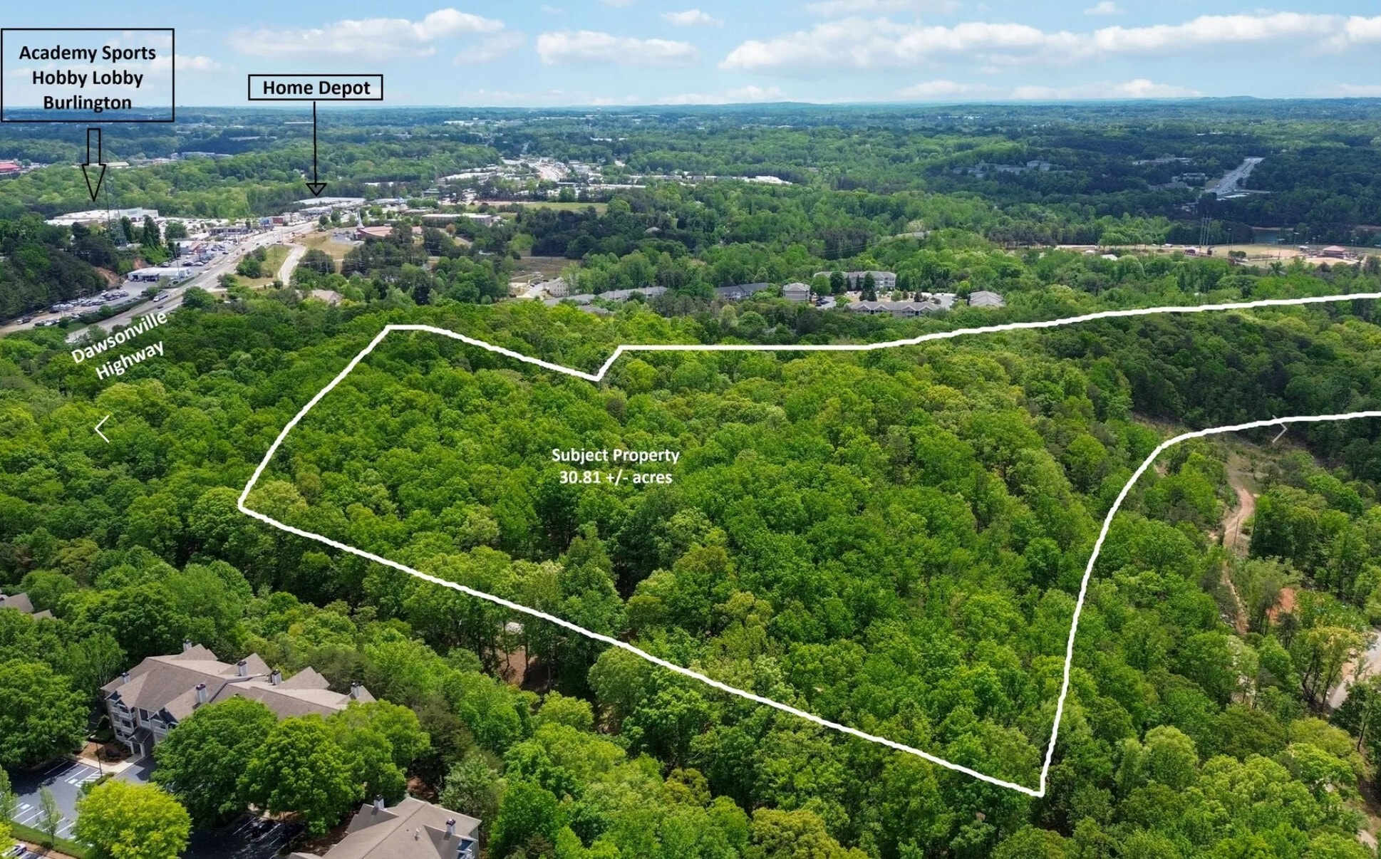 1480 Boleman Rd, Gainesville, GA for sale Aerial- Image 1 of 10