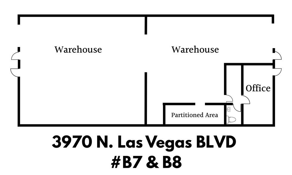 3970 Las Vegas Blvd N, Las Vegas, NV for lease - Building Photo - Image 2 of 5