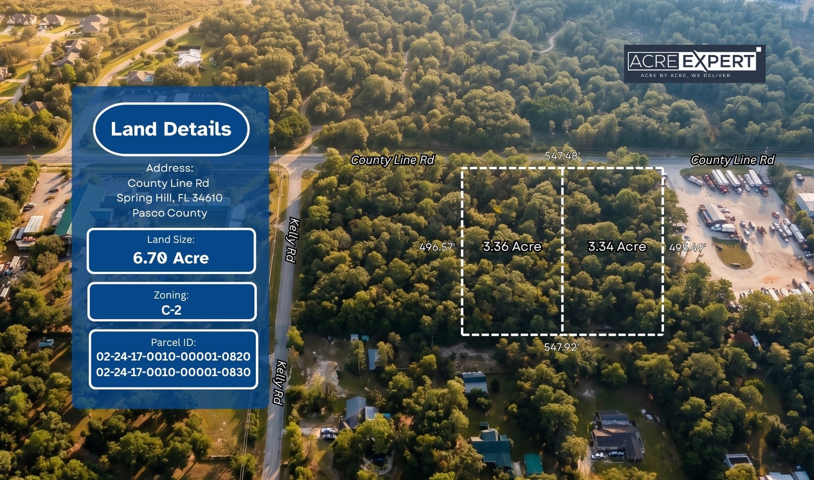 County Line Rd, Spring Hill, FL for sale Primary Photo- Image 1 of 19