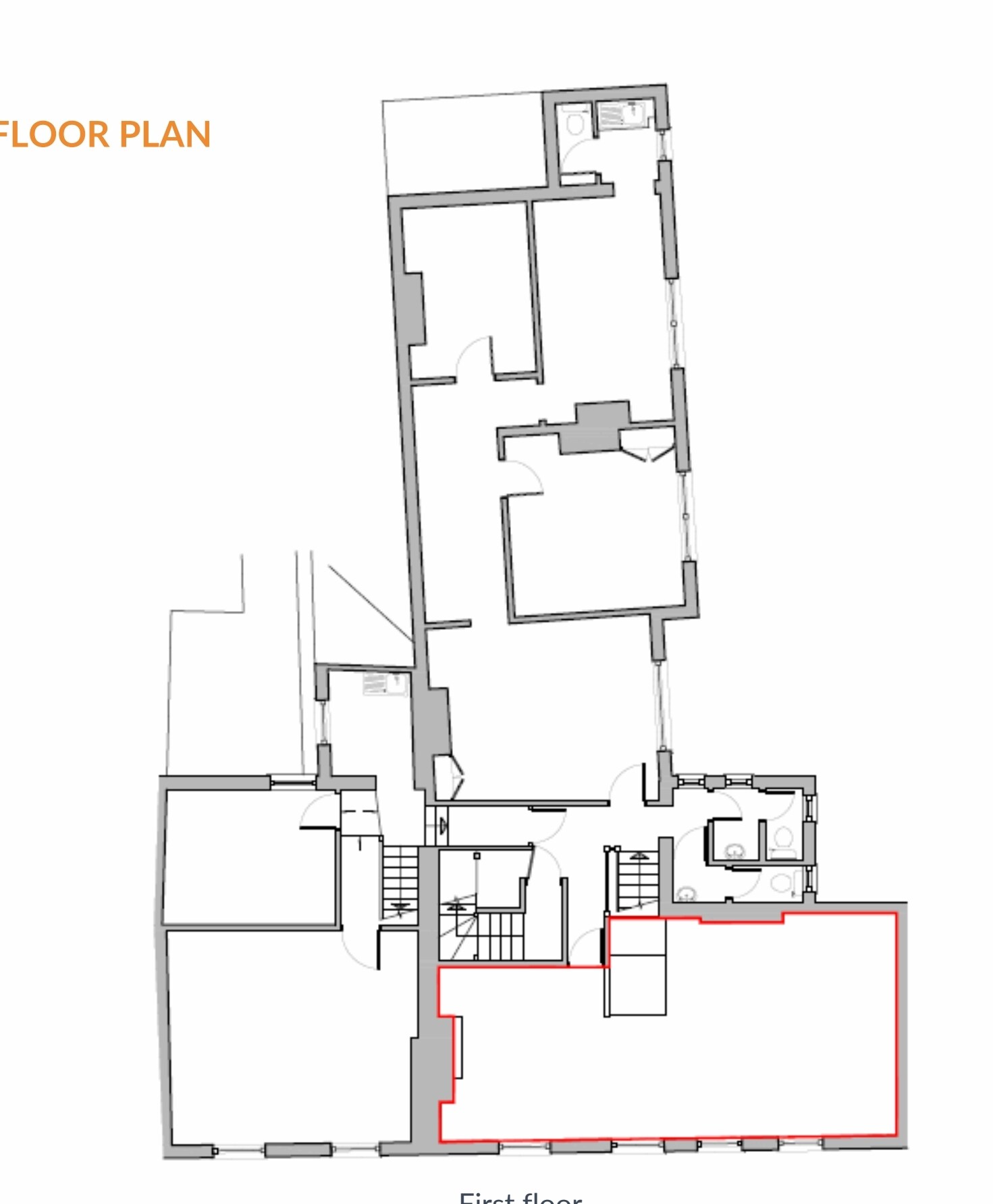 13-15 High St, Marlow à louer Plan d’étage- Image 1 de 5