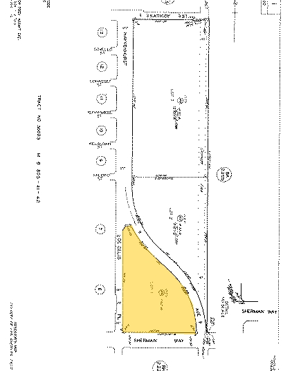 16555 Sherman Way, Van Nuys, CA à louer - Plan cadastral - Image 2 de 6