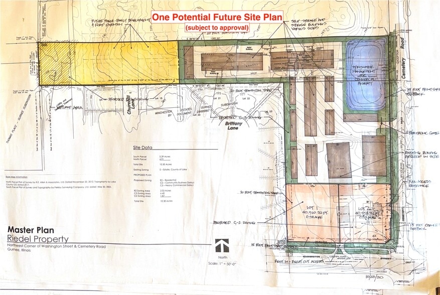 16530 Washington, Gurnee, IL à vendre - Plan de site - Image 3 de 11