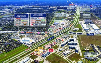 3211 W Grand Pky N, Katy, TX - AERIAL map view