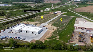 S Boulder Brook Ct, Dubuque, IA - aerial  map view - Image1