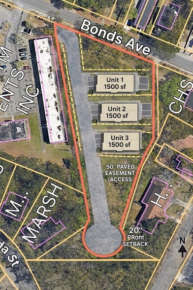 2720 Bonds Ave, North Charleston, SC for sale - Site Plan - Image 2 of 2