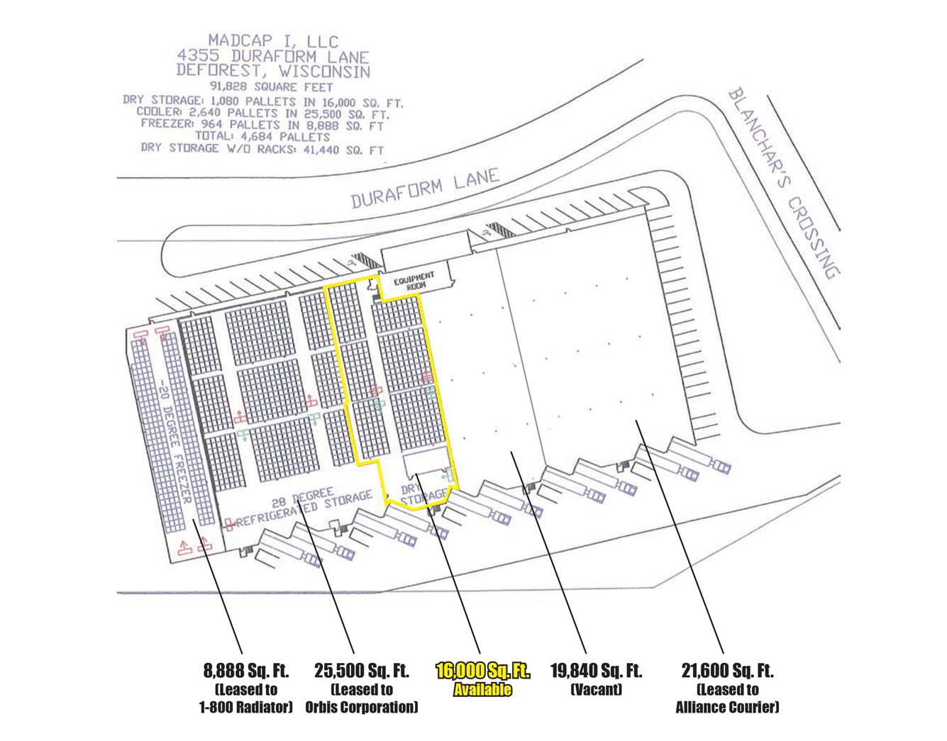 4355 Duraform Ln, Windsor, WI for lease Floor Plan- Image 1 of 1
