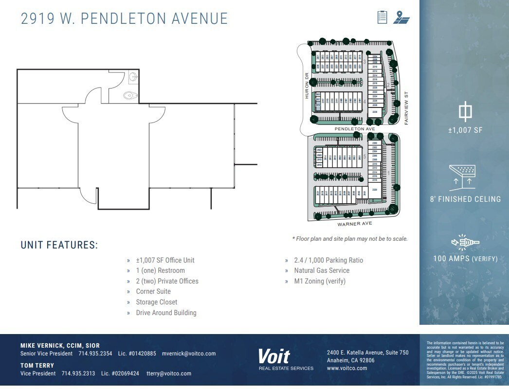2223-2320 S Fairview St, Santa Ana, CA for lease Floor Plan- Image 1 of 1