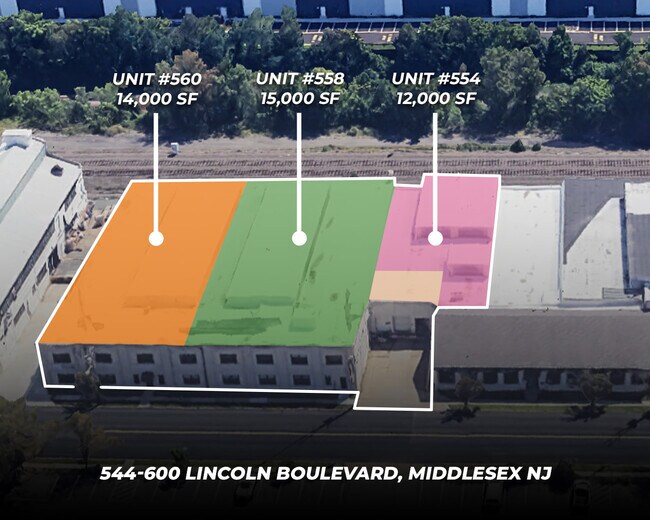 More details for 544-600 Lincoln Blvd, Middlesex, NJ - Industrial for Lease