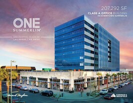 One Summerlin - Services immobiliers commerciaux