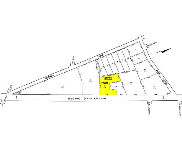 1236 Brace Rd, Cherry Hill, NJ à louer - Plan cadastral - Image 2 de 10