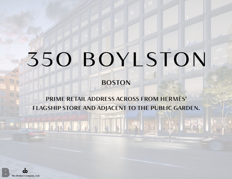 350 Boylston St, Boston, MA à louer - Photo du b timent - Image 1 de 5