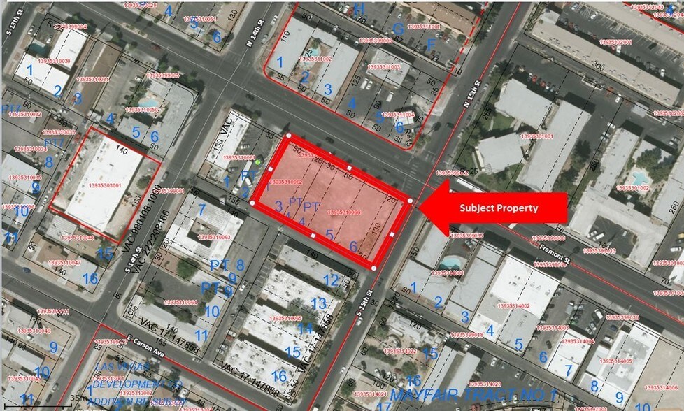 1422 Fremont St, Las Vegas, NV à vendre - Photo du bâtiment - Image 1 de 3
