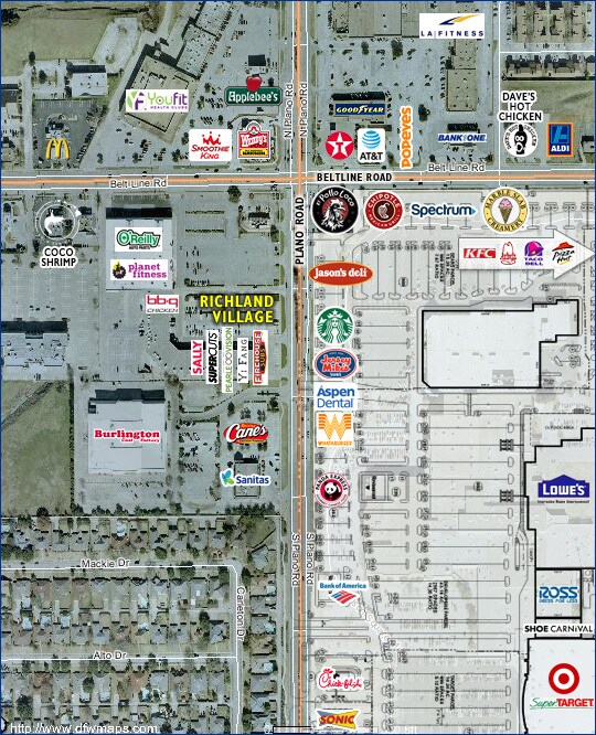 1310-1396 E Belt Line Rd, Richardson, TX à louer Photo du bâtiment- Image 1 de 2