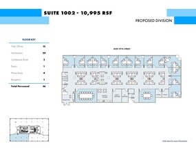 555 W 57th St, New York, NY for lease Floor Plan- Image 2 of 3