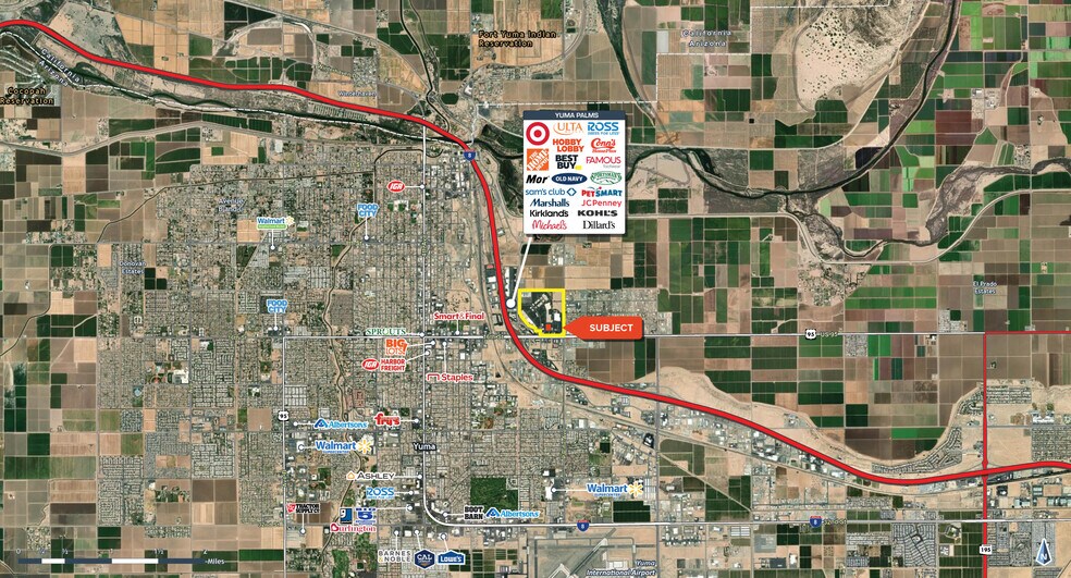 1521 S Yuma Palms Hwy, Yuma, AZ à louer - Photo du bâtiment - Image 2 de 7