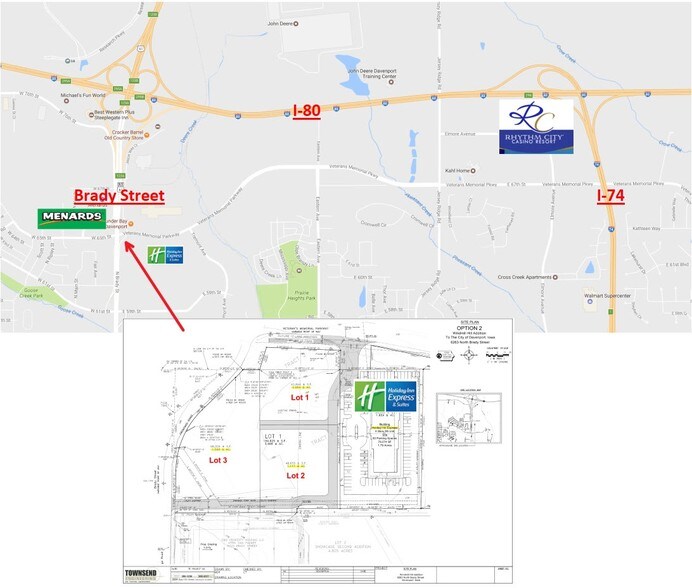 6263 N Brady St, Davenport, IA à vendre - Photo du bâtiment - Image 1 de 1