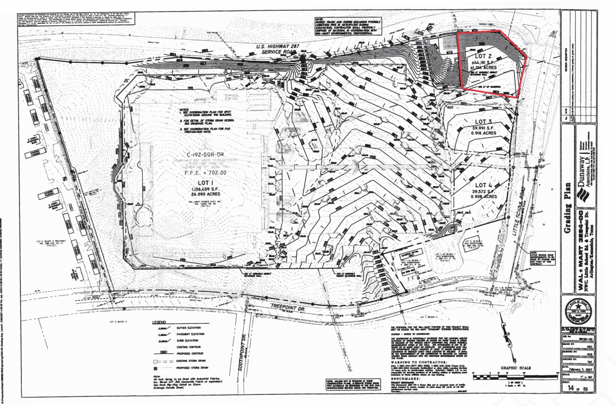 4800 Hwy 287 Anx, Arlington, TX à vendre Plan de site- Image 1 de 2