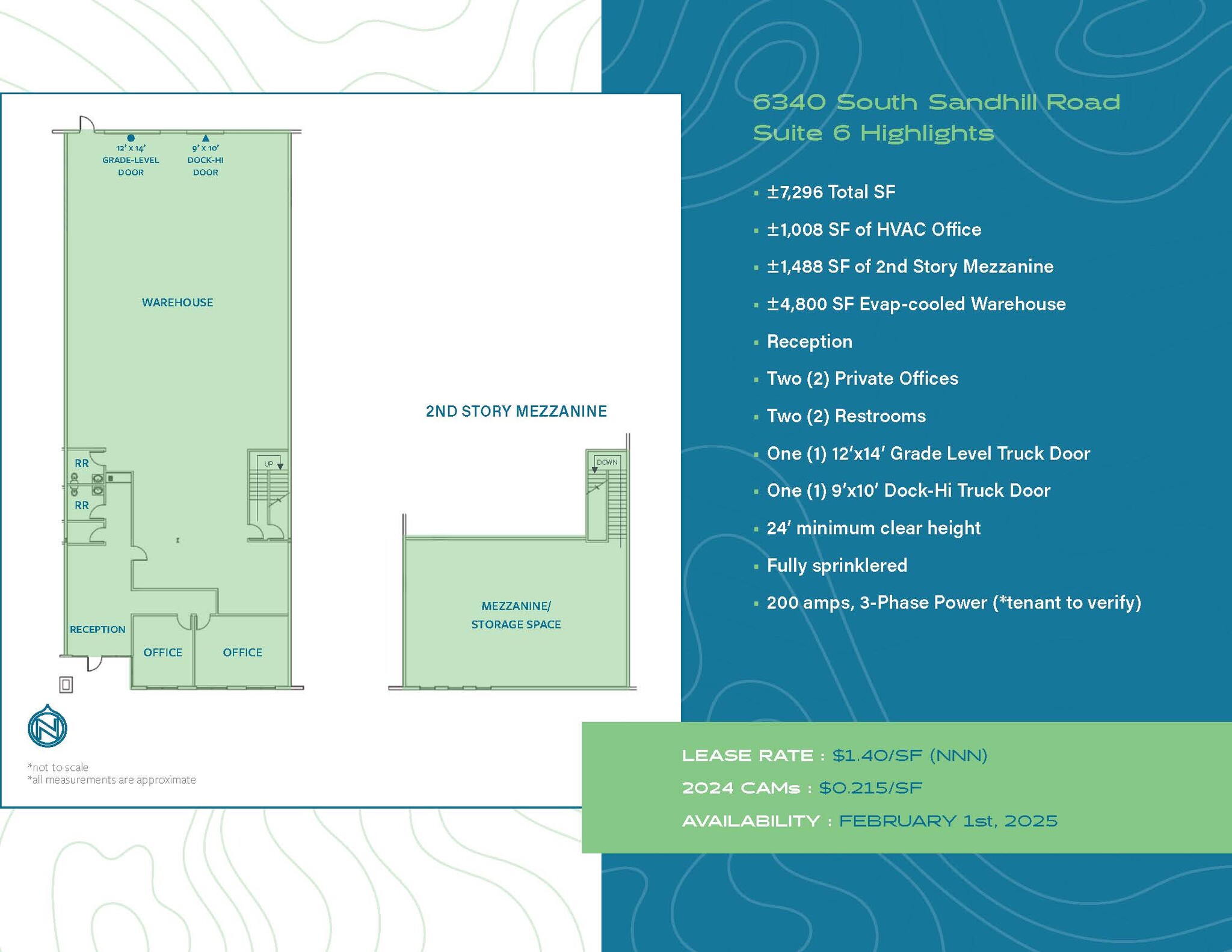 6320 S Sandhill Rd, Las Vegas, NV for lease Floor Plan- Image 1 of 3