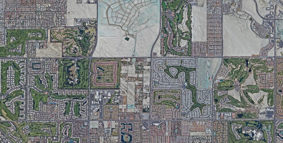 3 Beach Dunes Ct, Rancho Mirage, CA à vendre - Aérien - Image 3 de 3