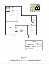 100-810 Westwood Office Park, Fredericksburg, VA for lease Floor Plan- Image 1 of 1