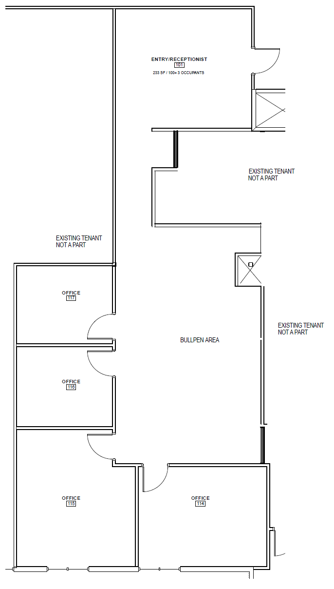 9460-9540 W Flamingo Rd, Las Vegas, NV for lease Floor Plan- Image 1 of 1