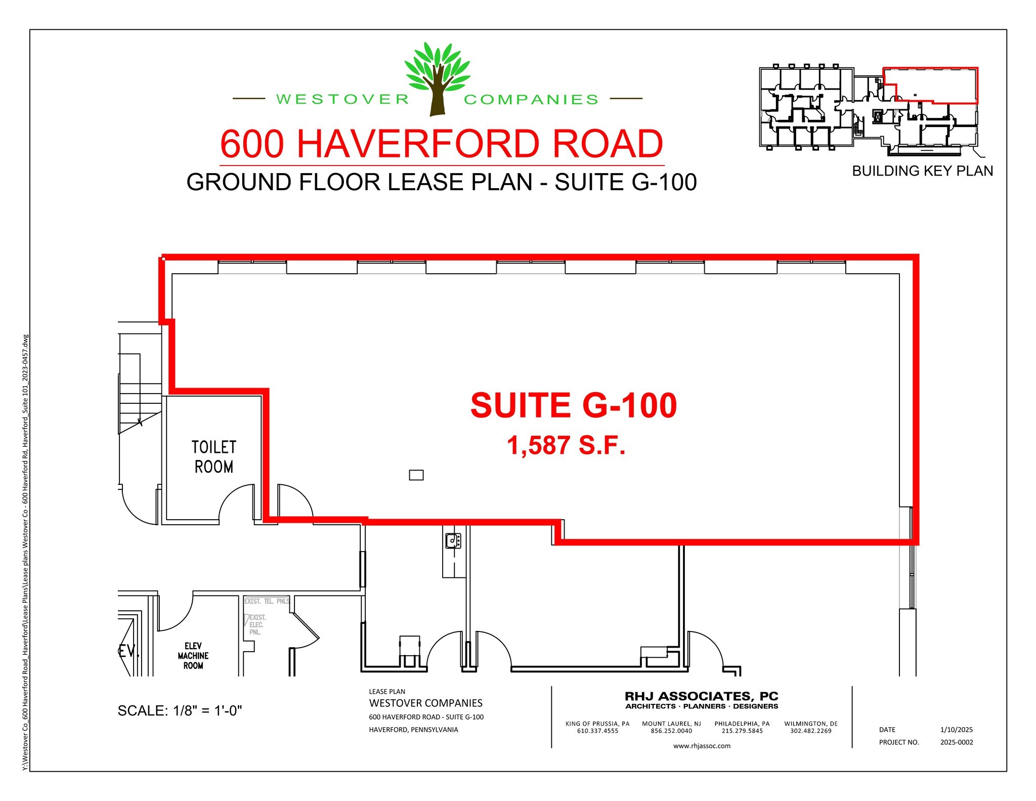 600 Haverford Rd, Haverford Township, PA for lease Site Plan- Image 1 of 1