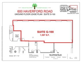 600 Haverford Rd, Haverford Township, PA for lease Site Plan- Image 1 of 1