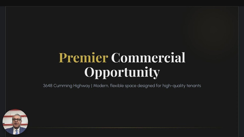 3648 Cumming Hwy, Canton, GA à vendre - Vidéo sur l’inscription commerciale - Image 2 de 6