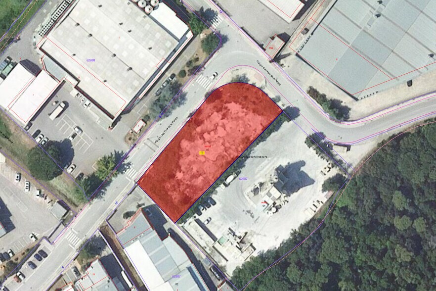 Calle Isaac Peral, 26, La Roca del Vallès, Barcelona à louer - Plan cadastral - Image 1 de 2