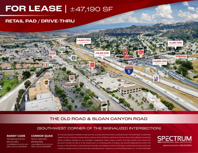 More details for Swc The Old Rd, Castaic, CA - Land for Lease