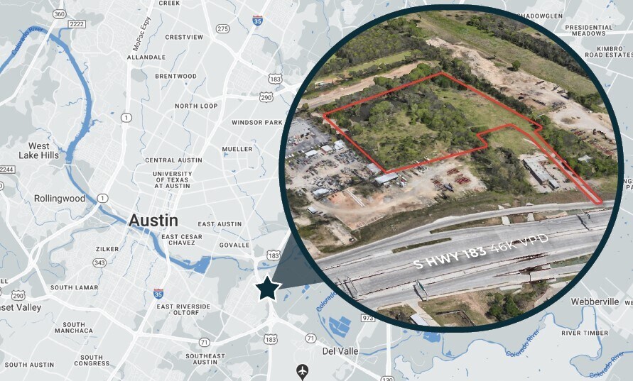 715 Bastrop Hwy N, Austin, TX à vendre - Photo du bâtiment - Image 2 de 2